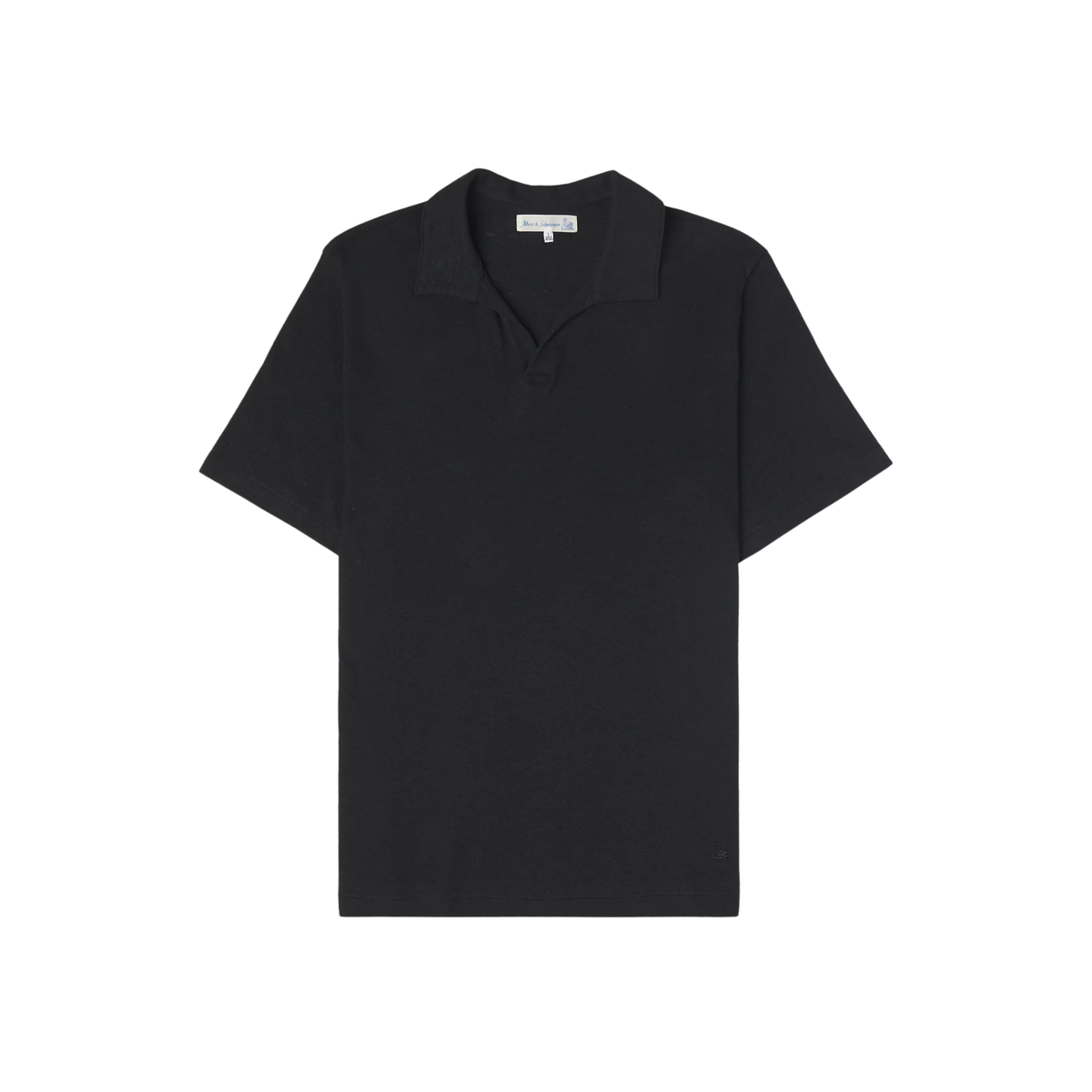 MERZ SCHWANEN - Linen Cotton Polo Shirt
