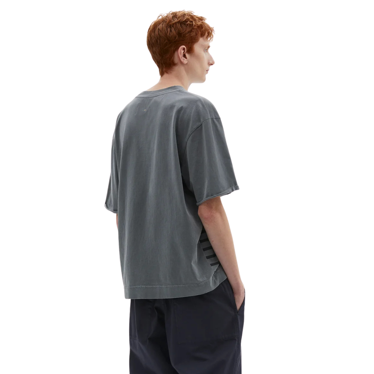 MHL. - S\S Overdye Stripe T-Shirt