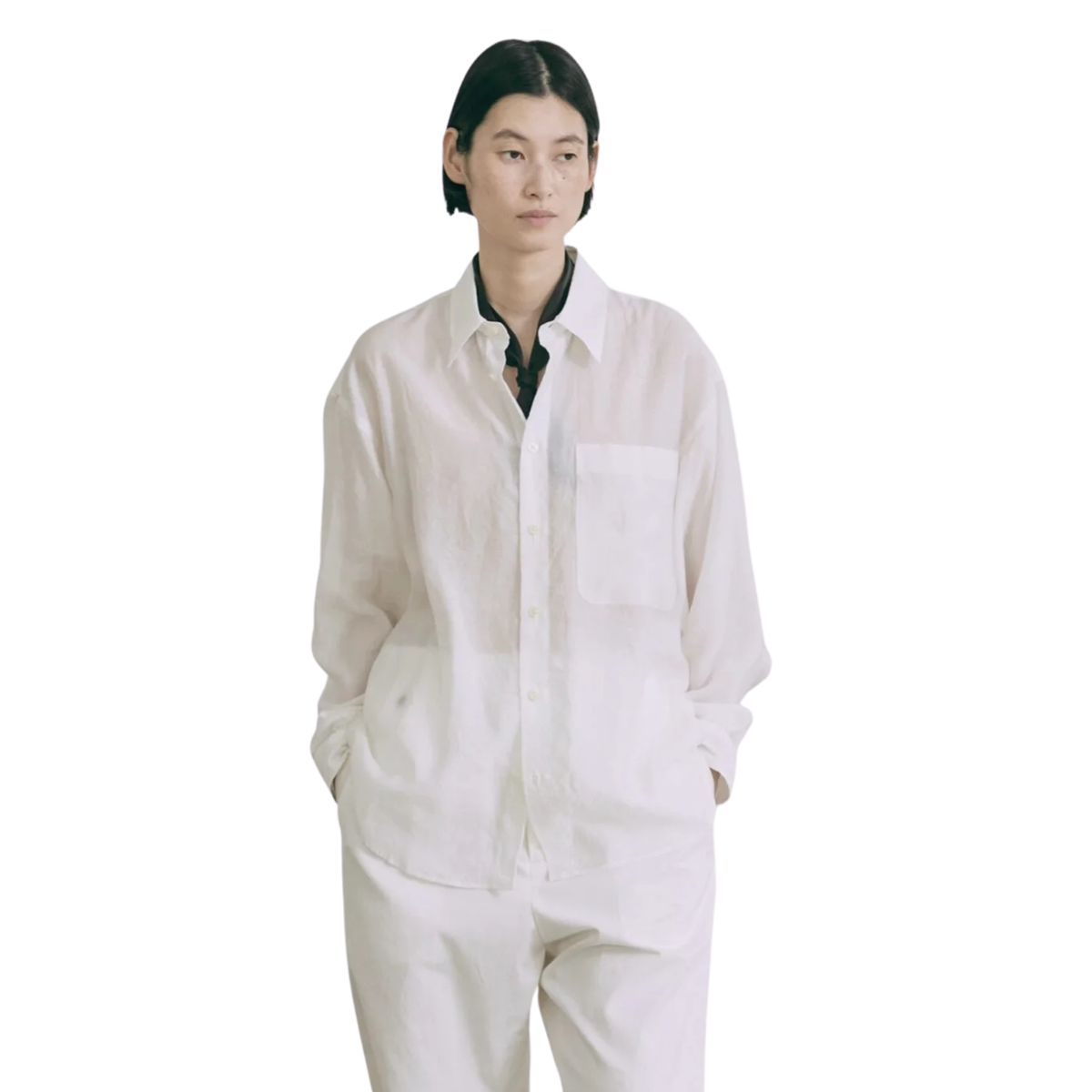 NICHOLSON & NICHOLSON - L\S Clea Silk Woven Shirt