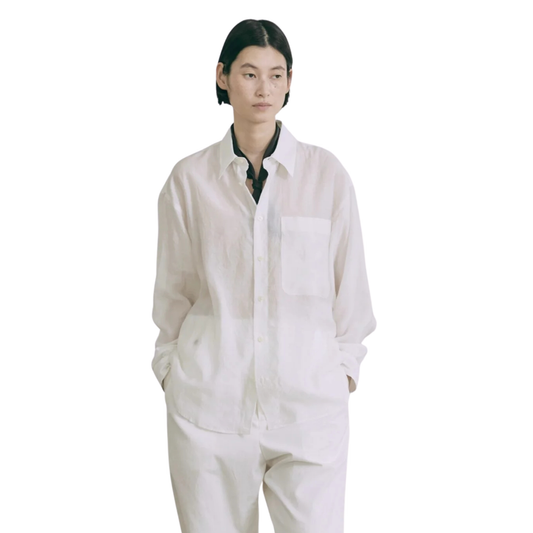 NICHOLSON & NICHOLSON - L\S Clea Silk Woven Shirt