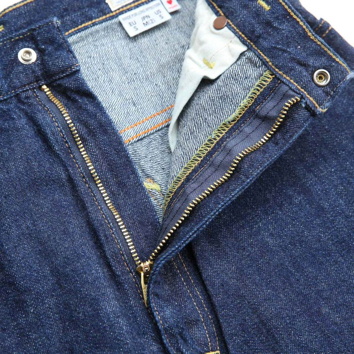 ORSLOW - W' High Waist Selvedge Jasmin Jeans