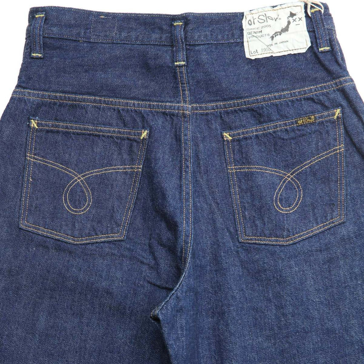 ORSLOW - W' High Waist Selvedge Jasmin Jeans