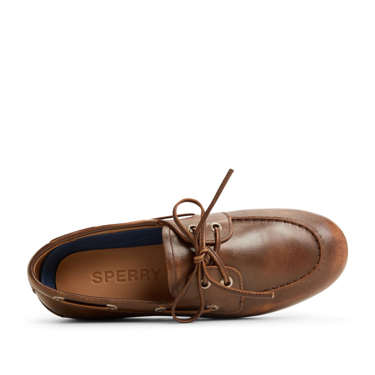 SPERRY TOP SIDER - W' Slim Boat Leather Shoe