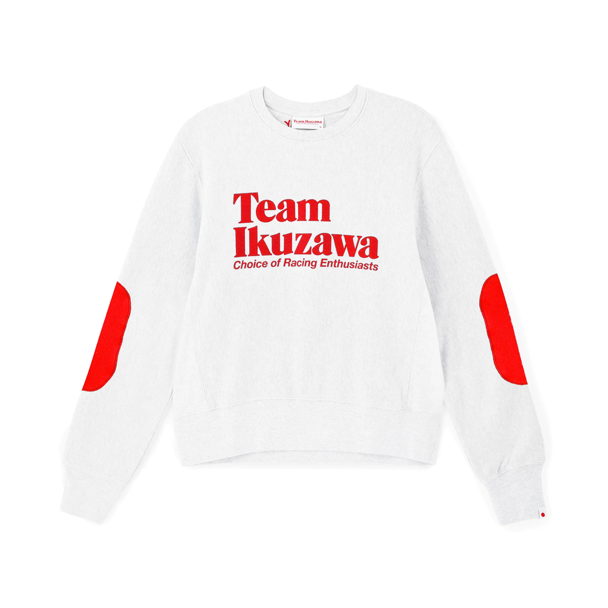 TEAM IKUZAWA - 1980s Heritage Elbow-Patch Crewneck