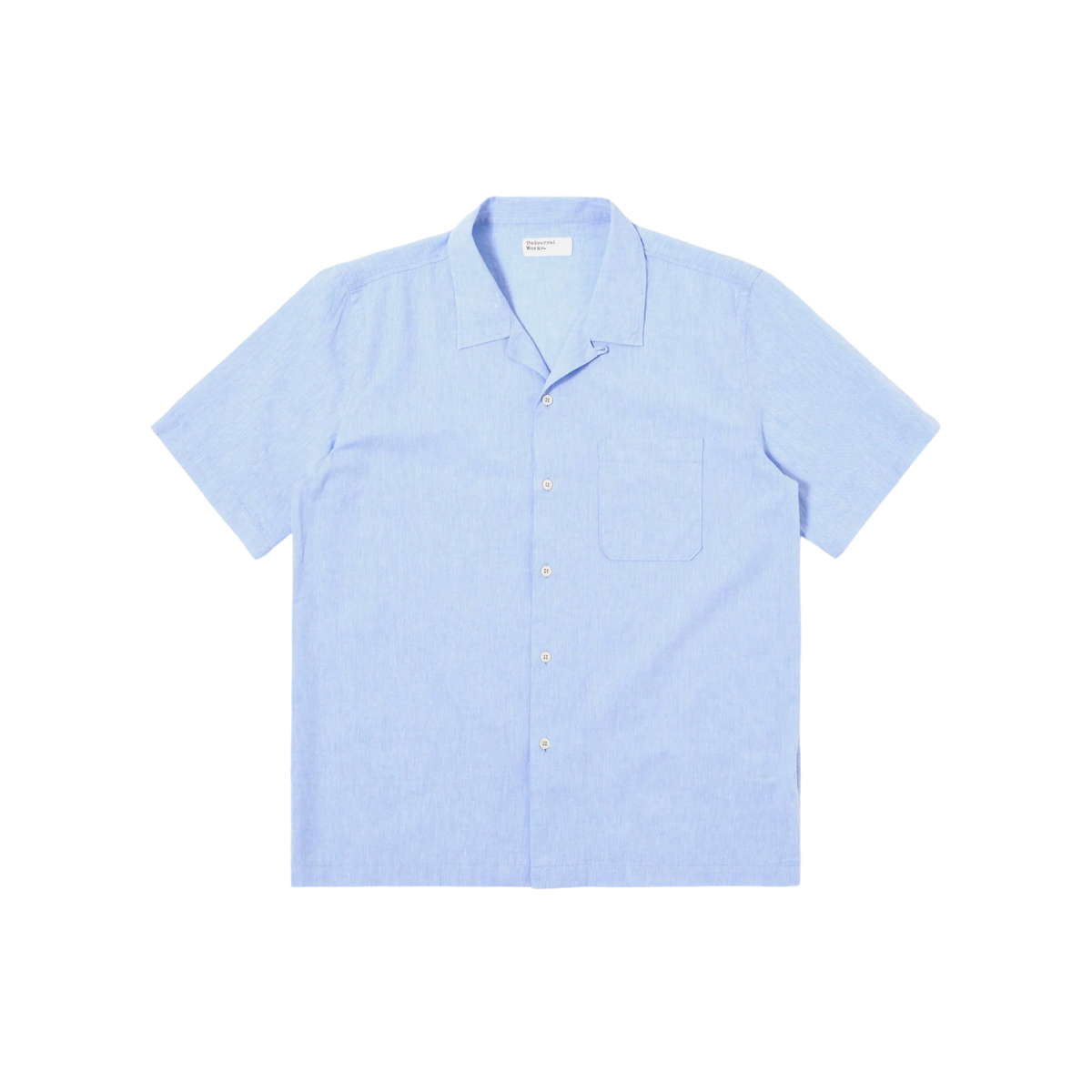 UNIVERSAL WORKS - S\S Sido Linen Mix Road Shirt