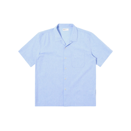 UNIVERSAL WORKS - S\S Sido Linen Mix Road Shirt