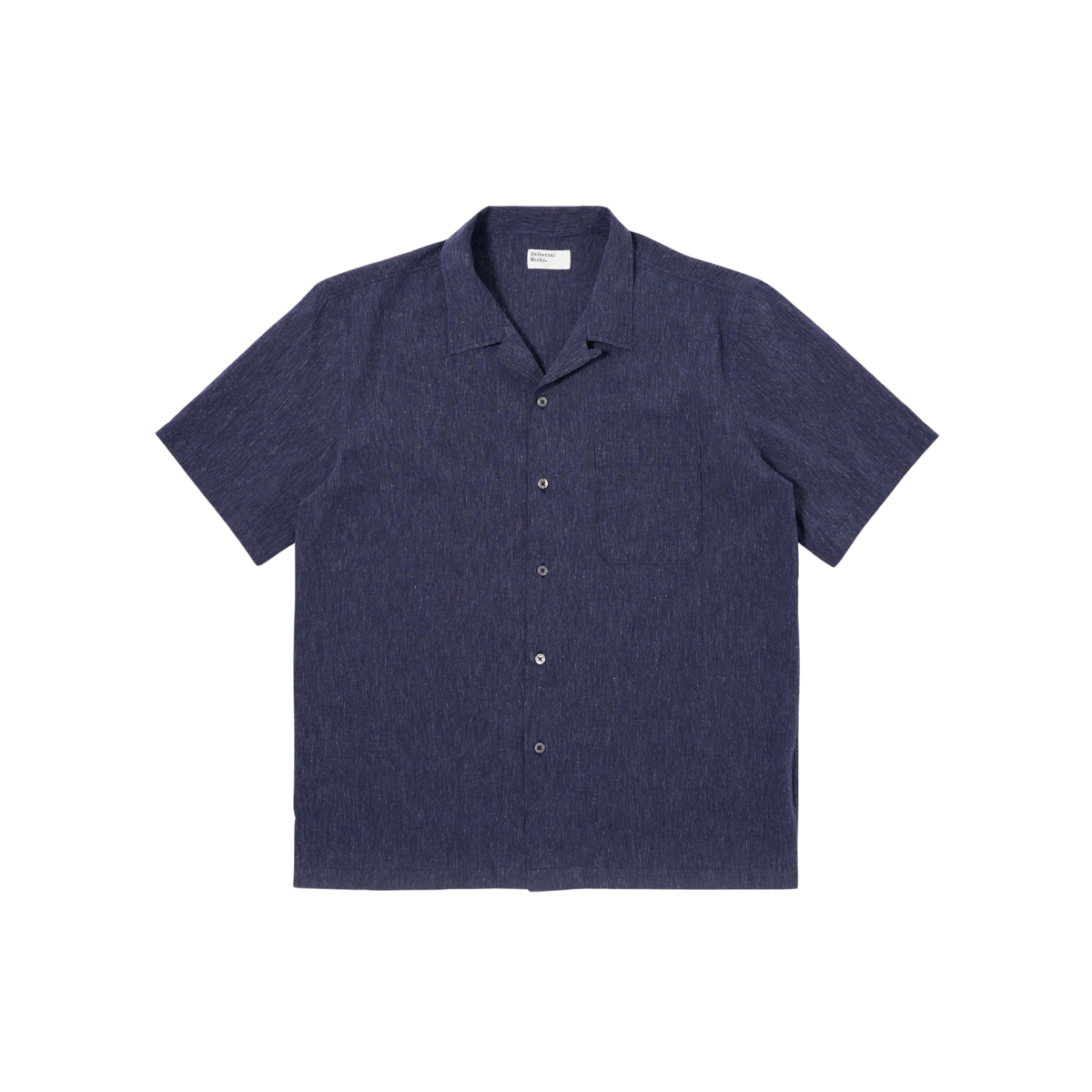 UNIVERSAL WORKS - S\S Sido Linen Mix Road Shirt