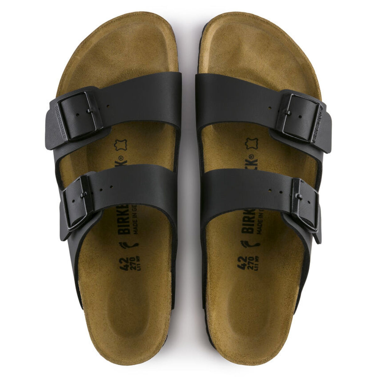 BIRKENSTOCK - Arizona Birko Flor Black