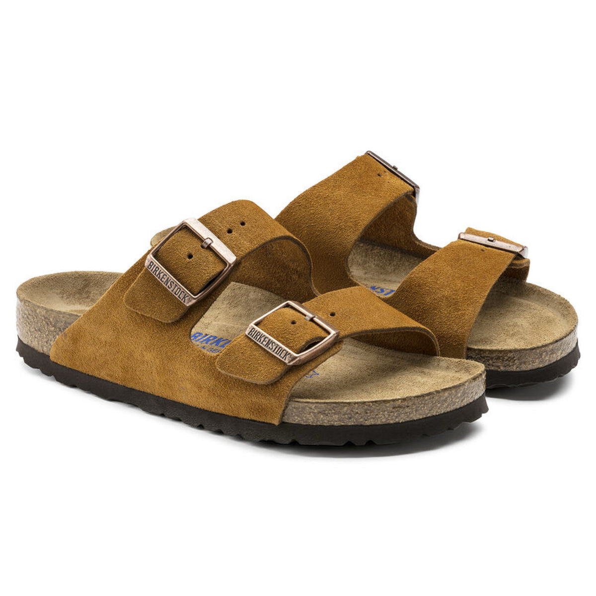 BIRKENSTOCK - Arizona SFB Suede Leather Mink